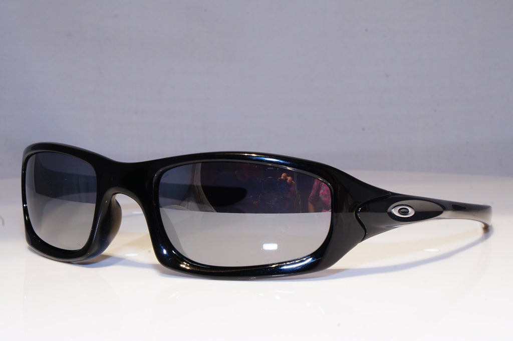 OAKLEY Mens Mirror Designer Sunglasses Black Wrap FIVES 03-365 19856