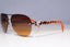 JUDT CAVALLI Mens Womens Designer Sunglasses Brown Pilot JC 877S 44F 19854