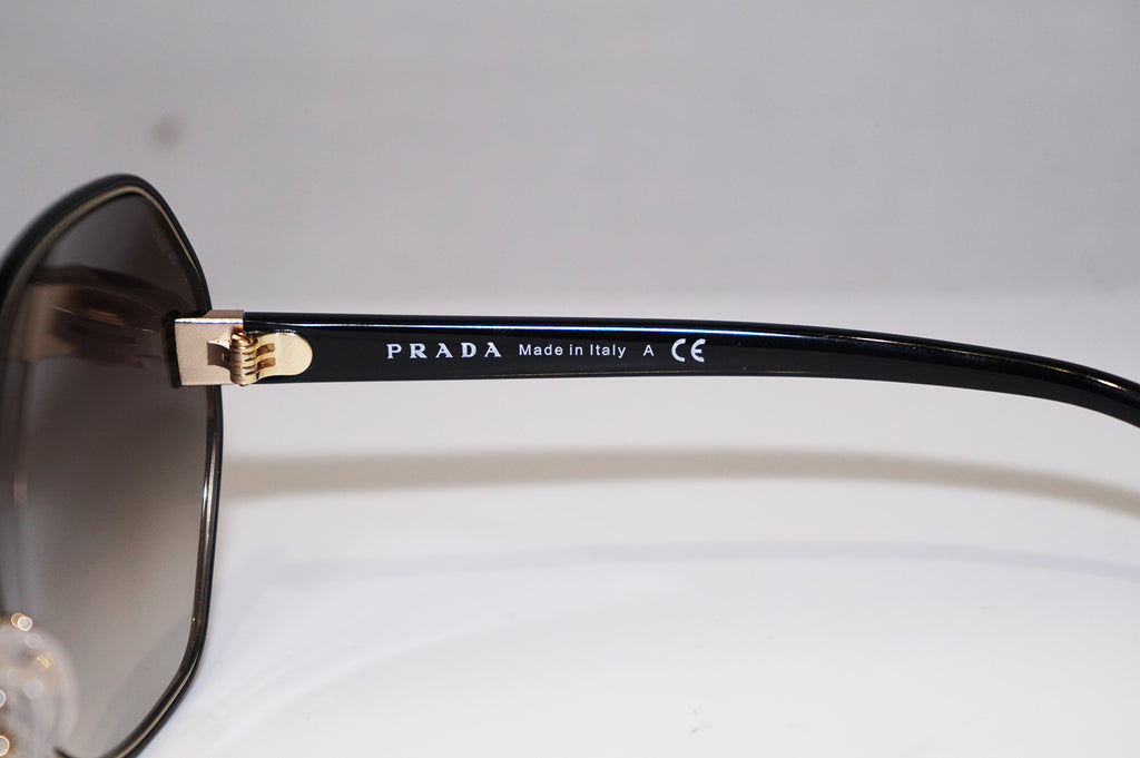 PRADA Womens Designer Sunglasses Black Round SPR 53T 1AB-0A7 13823