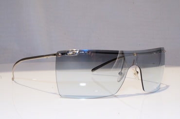 GUCCI Mens Vintage 1990 Designer Sunglasses Silver Shield GG 1718 6LBIY 19058