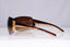 PRADA Mens Womens Unisex Designer Sunglasses Brown Shield SPR 54G 5AK-2Z1 18114