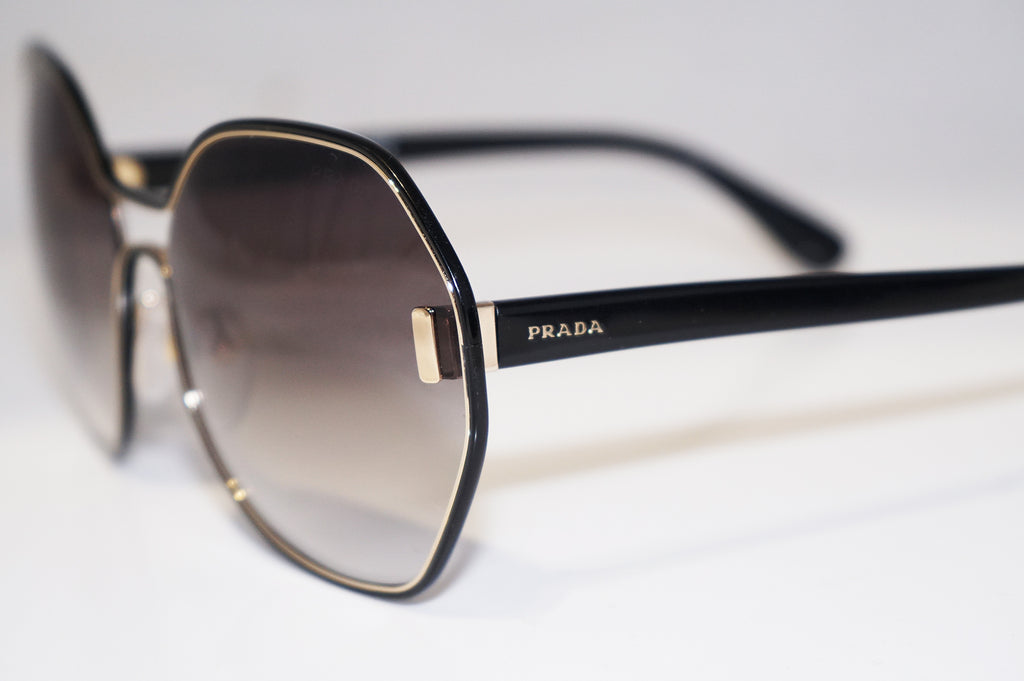 PRADA Womens Designer Sunglasses Black Round SPR 53T 1AB-0A7 13823