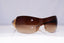 PRADA Mens Womens Unisex Designer Sunglasses Brown Shield SPR 54G 5AK-2Z1 18114
