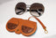 PRADA Womens Designer Sunglasses Black Round SPR 53T 1AB-0A7 13823