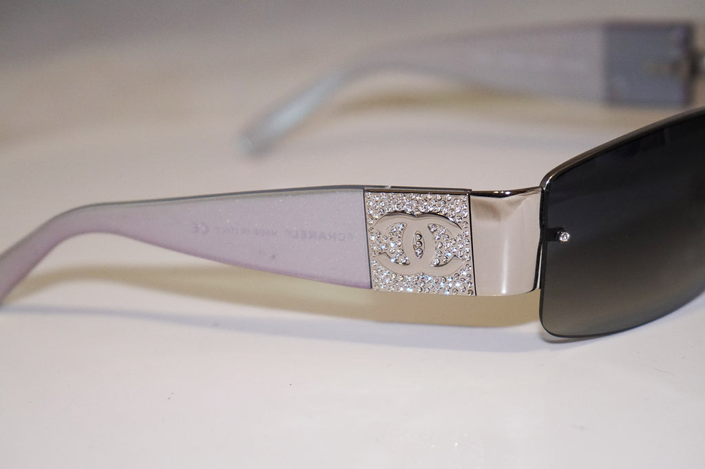 CHANEL Boxed Womens Designer Sunglasses Silver Diamante 4117 C124/8G 16880