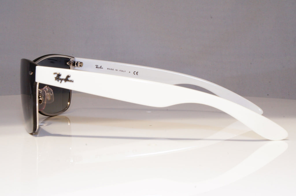 RAY-BAN Mens Womens Designer Sunglasses White Shield RB 3384 003/8G 21194