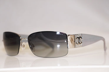 CHANEL Boxed Womens Designer Sunglasses Silver Diamante 4117 C124/8G 16880