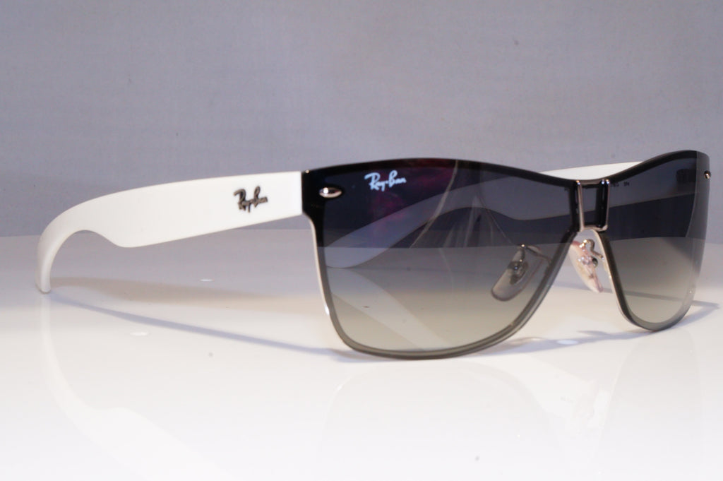 RAY-BAN Mens Womens Designer Sunglasses White Shield RB 3384 003/8G 21194