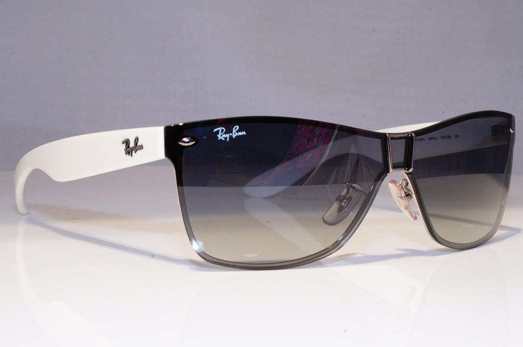 RAY-BAN Mens Womens Designer Sunglasses White Shield RB 3384 003/8G 21194