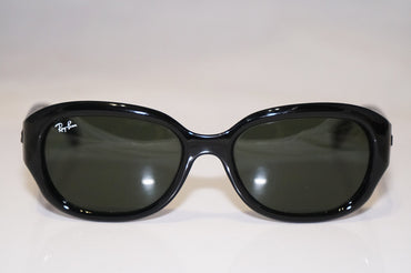 RAY-BAN Womens Designer Sunglasses Black Oval RB 4189 601 17006