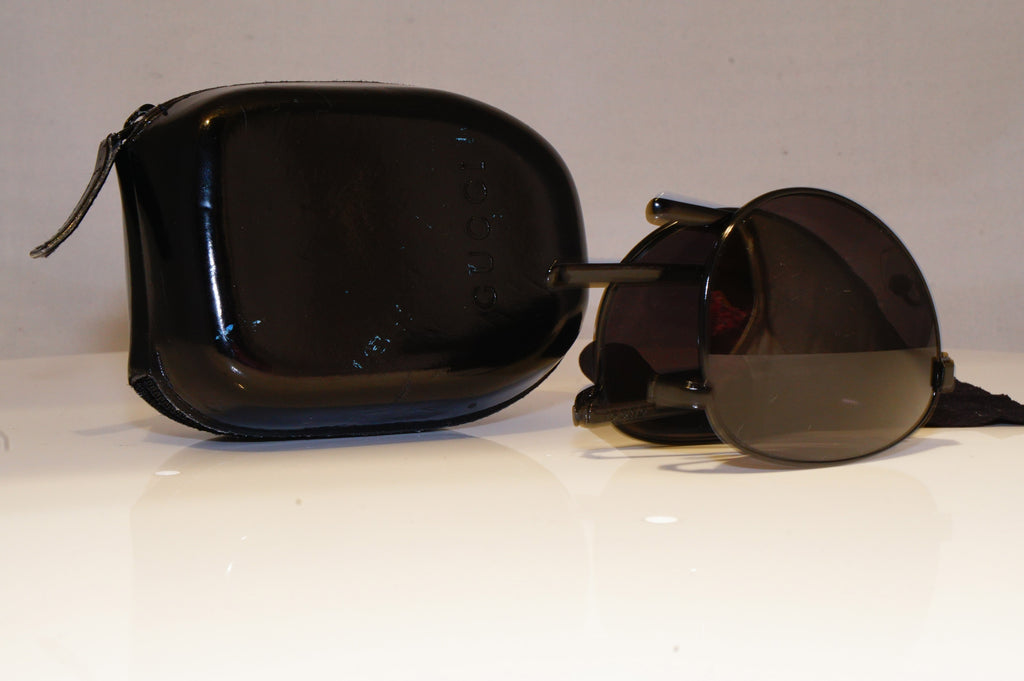 GUCCI Mens Vintage 1990 Designer Sunglasses Black Folding GG 1688 006BN 19843