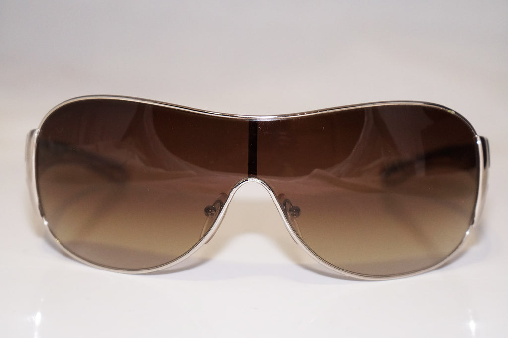 PRADA Boxed Mens Designer Sunglasses Brown Shield SPR 52H 1BC-6S1 16860