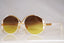 CAZAL 1990 Vintage Mens Unisex Designer Sunglasses Gold MOD 241 COL 332 17014