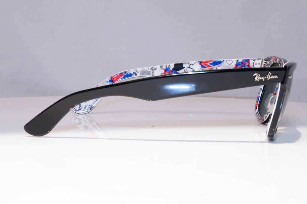 RAY-BAN Mens Womens Designer Sunglasses Black Wayfarer RB 2140 PRINTS 21241
