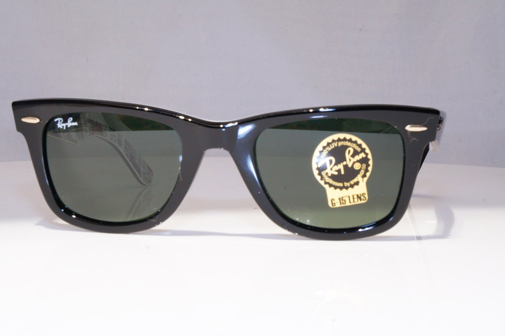 RAY-BAN Mens Womens Designer Sunglasses Black Wayfarer RB 2140 PRINTS 21241