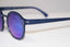 EMPORIO ARMANI Mens Unisex Designer Flash Mirror Sunglasses Blue EA 2029 11896