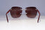 JUST CAVALLI Womens Designer Sunglasses Brown Butterfly JC503S 74F 19850