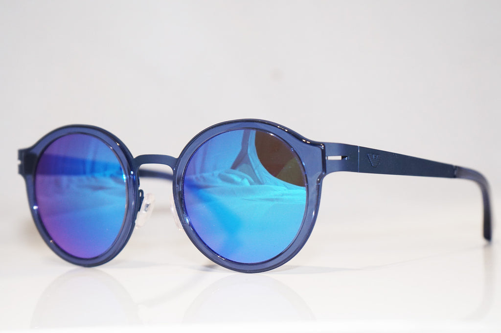 EMPORIO ARMANI Mens Unisex Designer Flash Mirror Sunglasses Blue EA 2029 11896