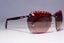 JUST CAVALLI Womens Designer Sunglasses Brown Butterfly JC503S 74F 19850