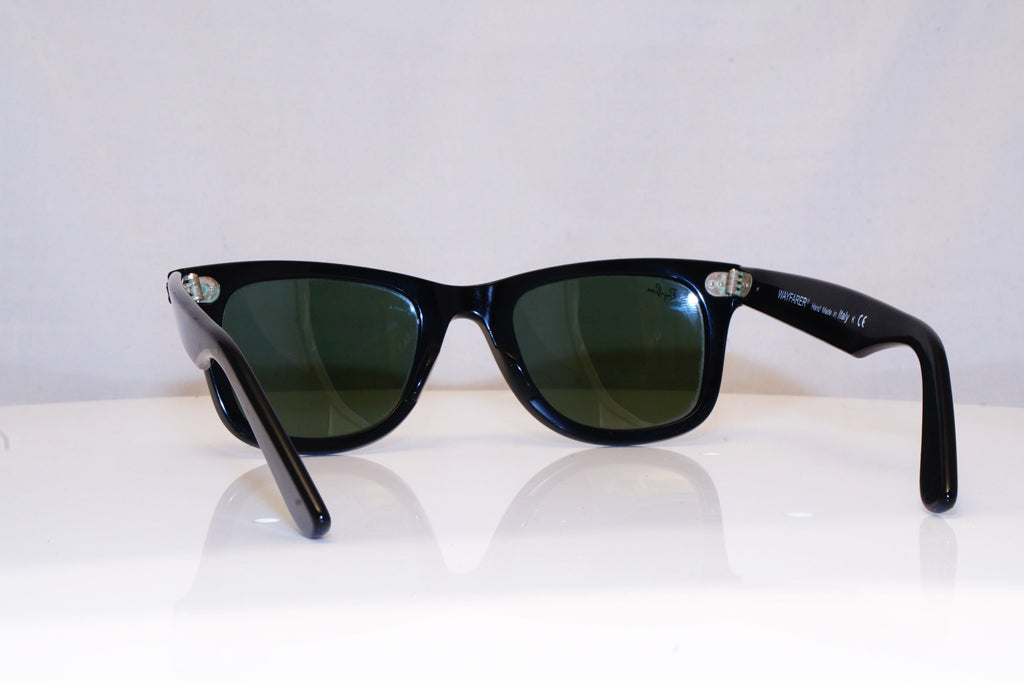RAY-BAN Mens Designer Sunglasses Black Wayfarer RB 2140 901 18091
