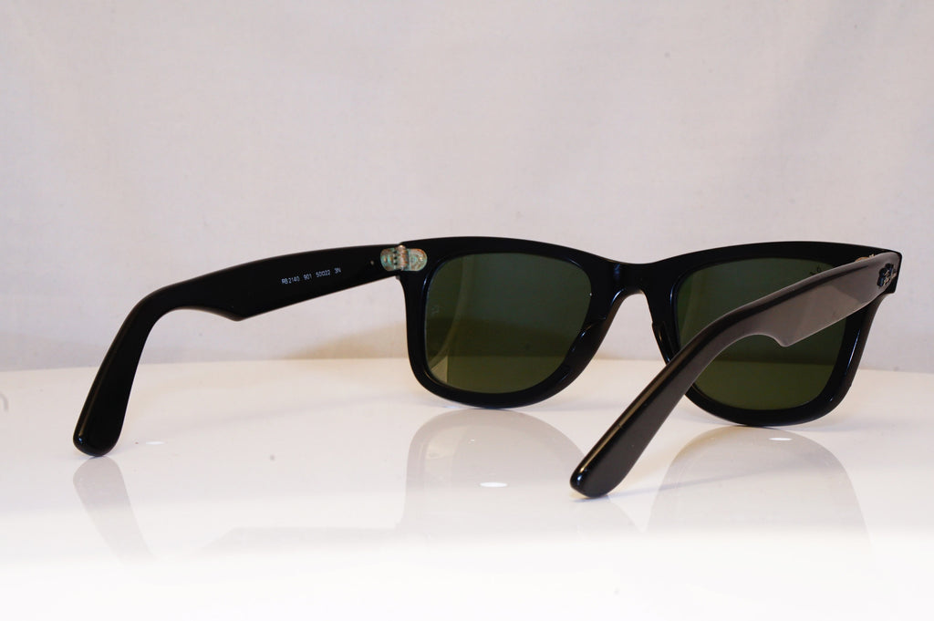 RAY-BAN Mens Designer Sunglasses Black Wayfarer RB 2140 901 18091