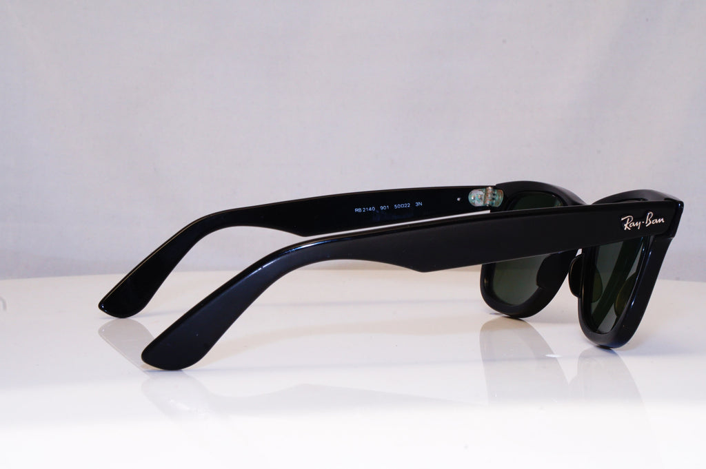 RAY-BAN Mens Designer Sunglasses Black Wayfarer RB 2140 901 18091