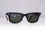 RAY-BAN Mens Designer Sunglasses Black Wayfarer RB 2140 901 18091
