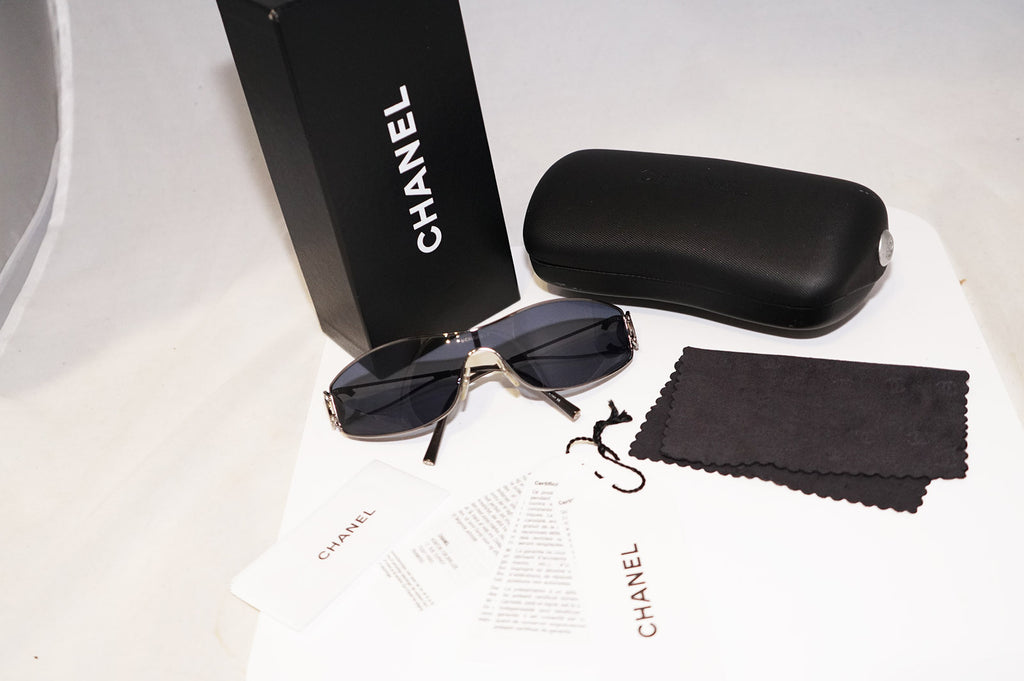 CHANEL Boxed Womens Designer Sunglasses Silver Diamante 4073 124/8G 17010