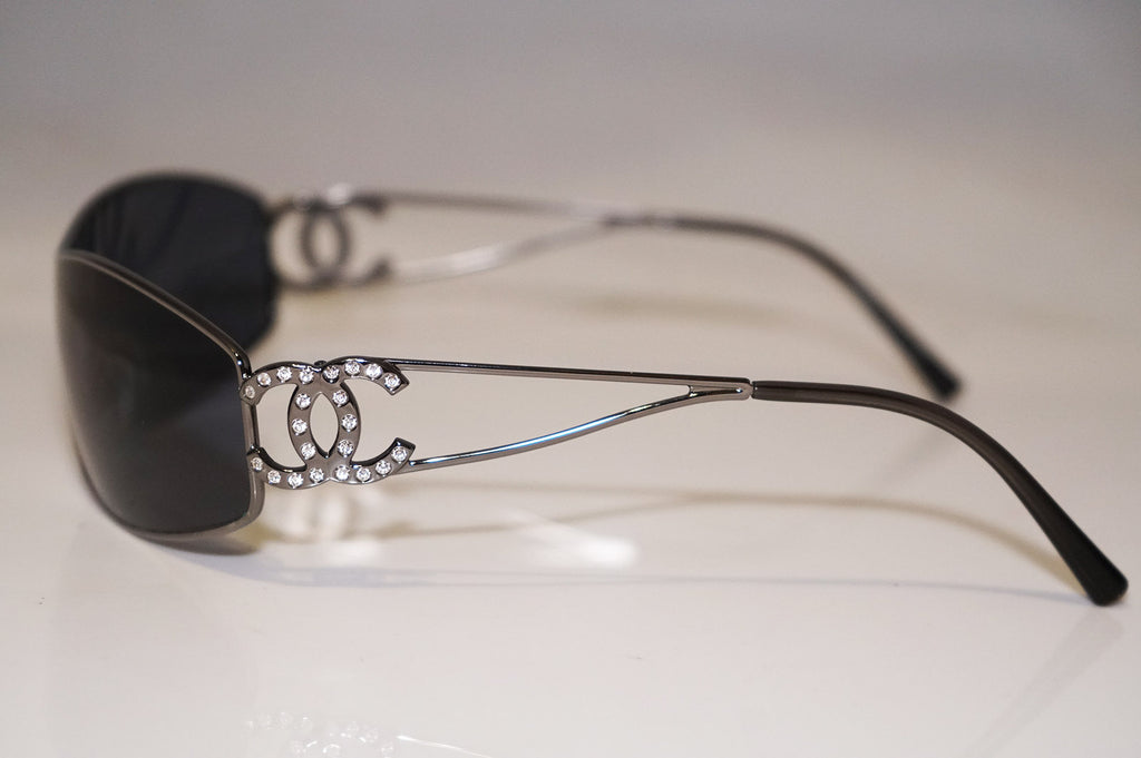 CHANEL Boxed Womens Designer Sunglasses Silver Diamante 4073 124/8G 17010