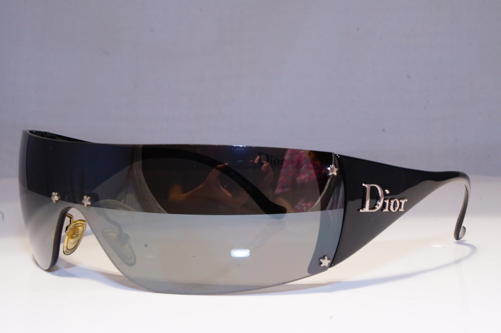 CHRISTIAN DIOR Womens Designer Sunglasses Black Shield DIOR SKI 6 9A8 19869