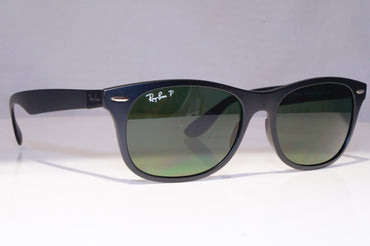 RAY-BAN Mens Womens Polarized Sunglasses Black Rectangle RB 4207 601-S/9A 21237