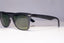 RAY-BAN Mens Polarized Designer Sunglasses Black Rectangle RB 4195 601 9A 21235