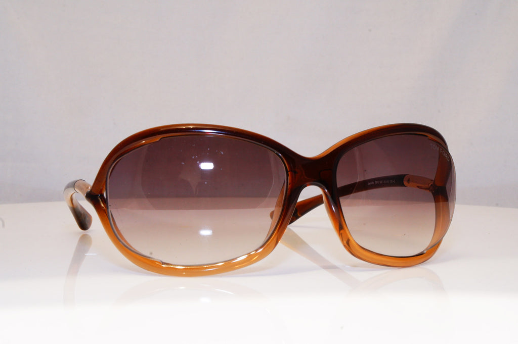 TOM FORD Womens Designer Sunglasses Brown Butterfly Jennifer TF8 50F 18098