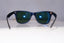 RAY-BAN Mens Polarized Designer Sunglasses Black Rectangle RB 4195 601 9A 21235