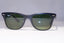 RAY-BAN Mens Polarized Designer Sunglasses Black Rectangle RB 4195 601 9A 21235