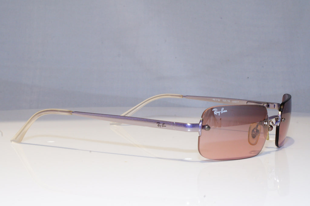 RAY-BAN Mens Womens Vintage Designer Sunglasses Silver RB 3192 025/7E 19188
