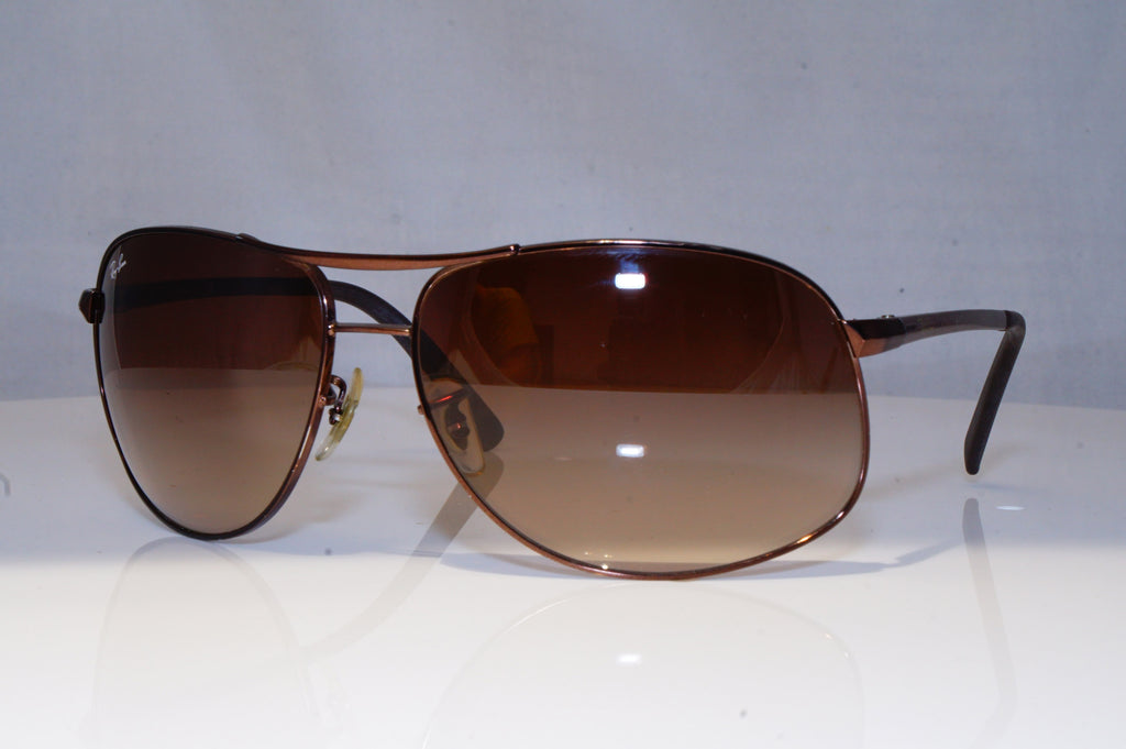 RAY-BAN Mens Designer Sunglasses Brown Wrap RB 3387 014/13 19084
