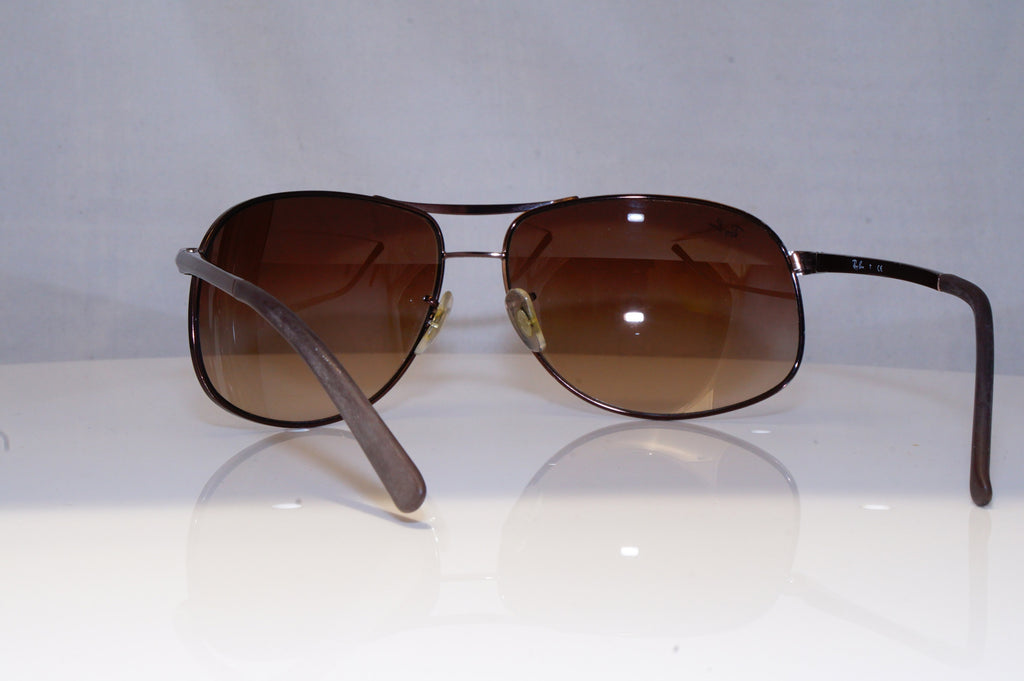 RAY-BAN Mens Designer Sunglasses Brown Wrap RB 3387 014/13 19084