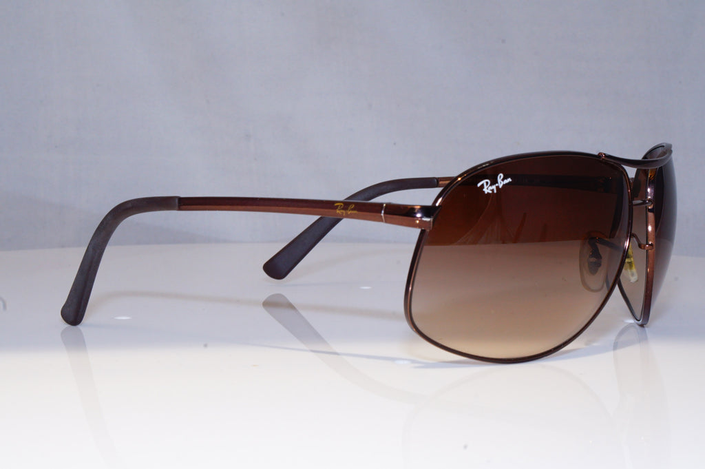 RAY-BAN Mens Designer Sunglasses Brown Wrap RB 3387 014/13 19084