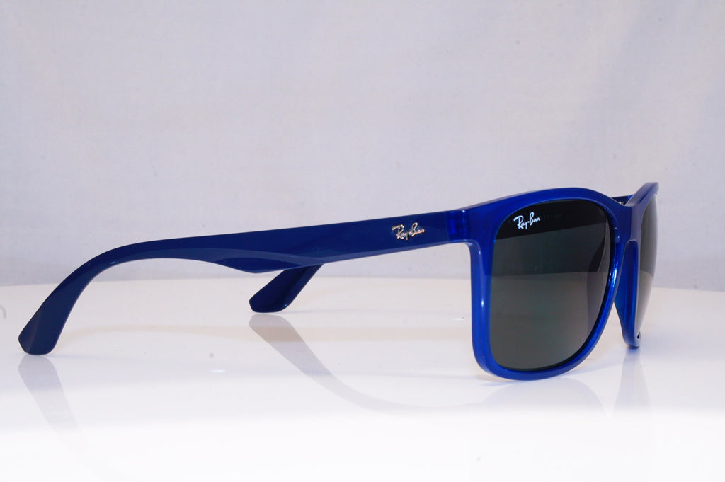 RAY-BAN Mens Designer Sunglasses Blue Square RB 4232 6196/71 18100