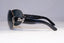 DOLCE & GABBANA Womens Diamante Designer Sunglasses Black Shield D&G 6022 20239