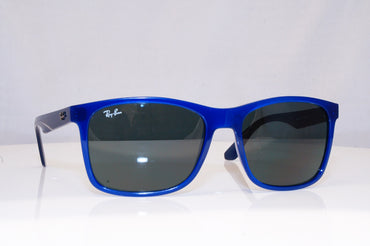 RAY-BAN Mens Designer Sunglasses Blue Square RB 4232 6196/71 18100