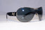 DOLCE & GABBANA Womens Diamante Designer Sunglasses Black Shield D&G 6022 20239