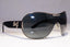 DOLCE & GABBANA Womens Diamante Designer Sunglasses Black Shield D&G 6022 20239