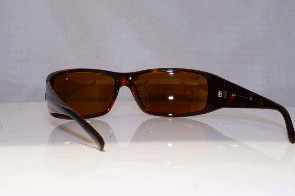 RAY-BAN Mens Designer Sunglasses Brown Rectangle RB 4057 642 19086