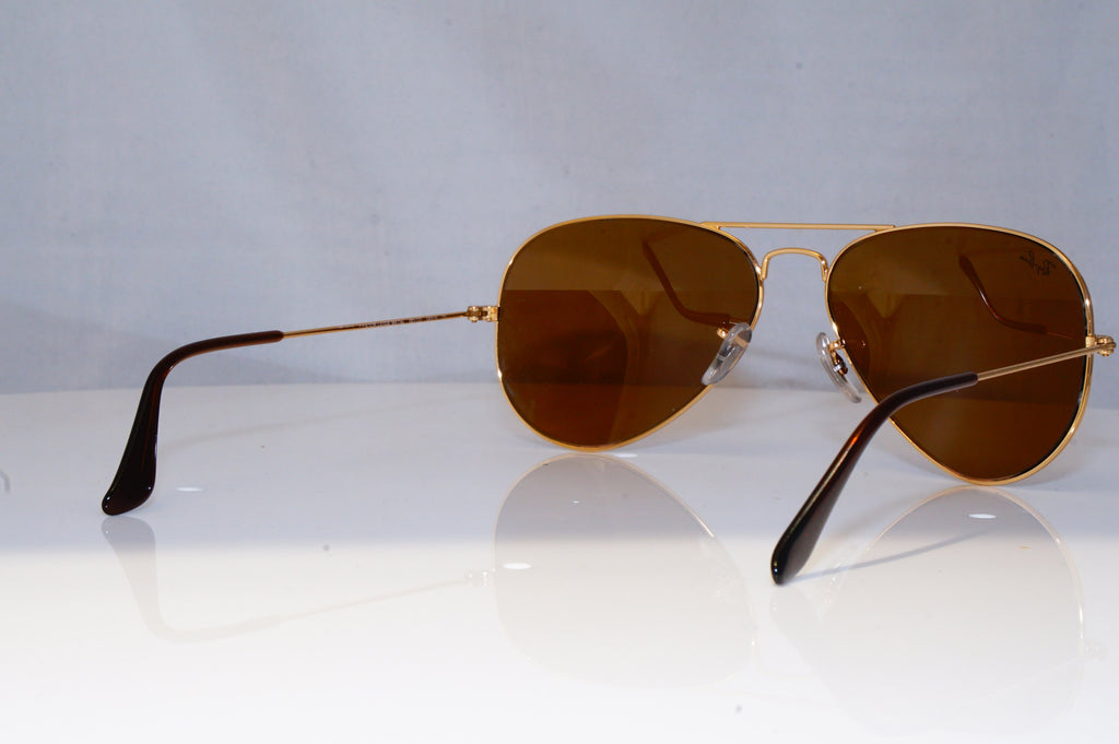 RAY-BAN Mens Designer Sunglasses Gold Pilot RB 3025 001/33 19064