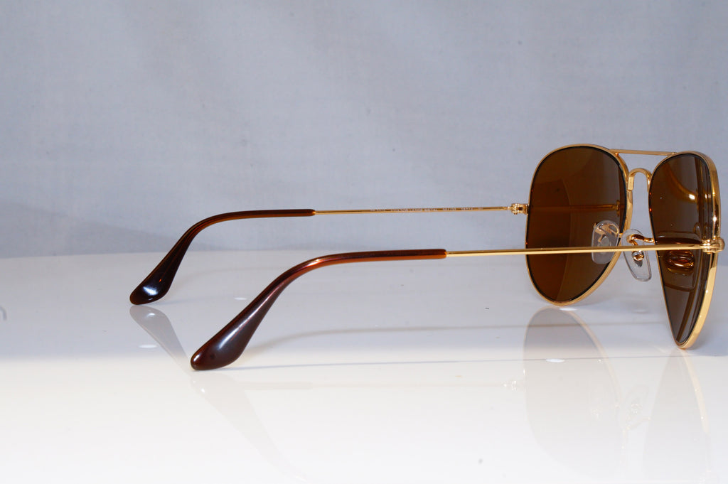 RAY-BAN Mens Designer Sunglasses Gold Pilot RB 3025 001/33 19064