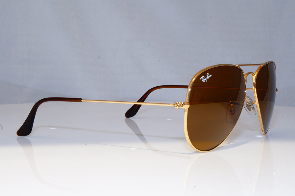 RAY-BAN Mens Designer Sunglasses Gold Pilot RB 3025 001/33 19064