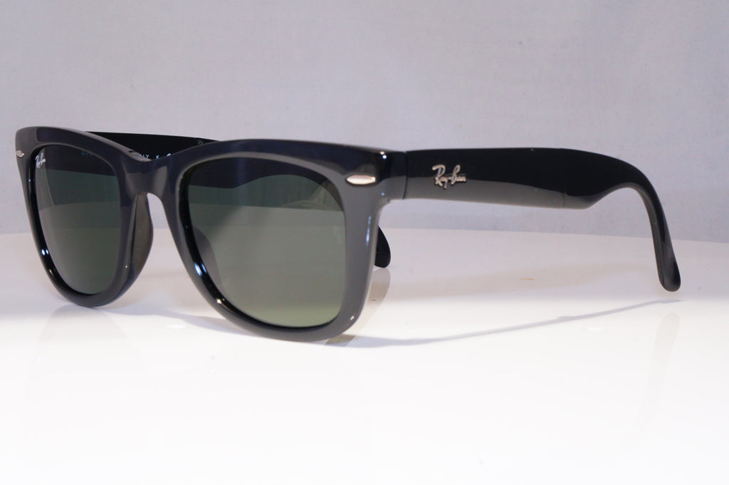 RAY-BAN Mens Womens Designer Sunglasses Black Wayfarer FOLDING RB 4105 601 21231