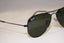 RAY-BAN Mens Designer Small Sunglasses Black Aviator RB 3044 L2848 17021